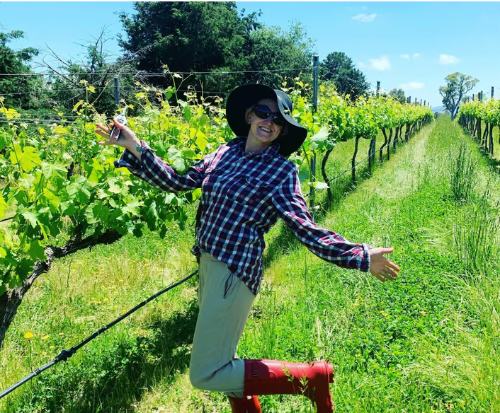 ‘Intrepidus’ local winemaker Chrissie Smith in the national spotlight